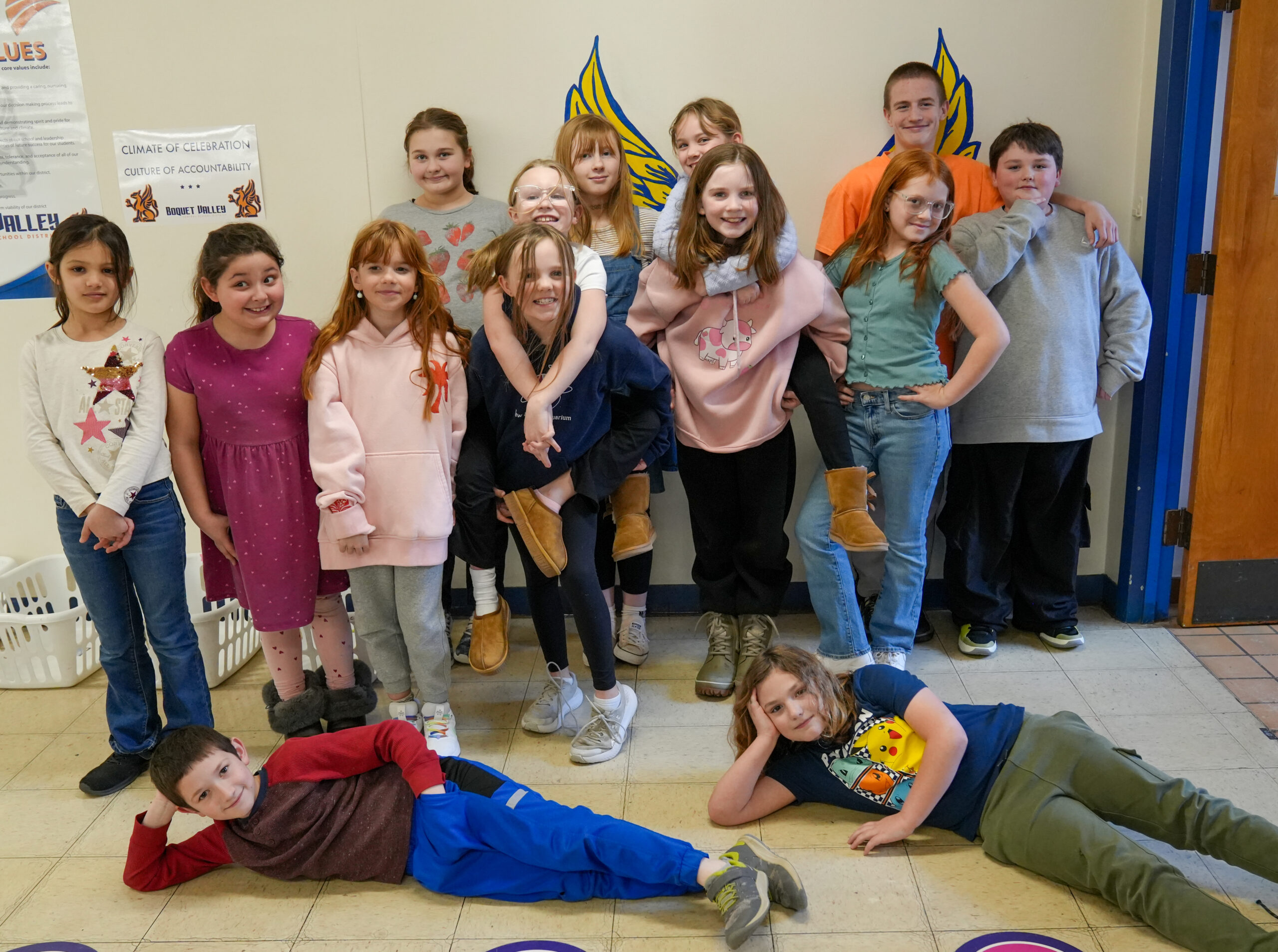 Posed group pic of LVC student council members. 