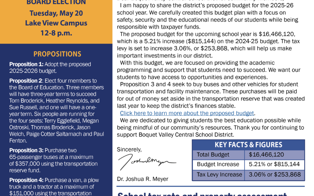 Screenshot of newsletter page 1.
